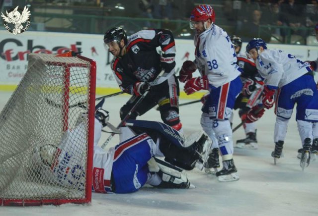 Photo hockey match Bordeaux - Lyon le 01/03/2017