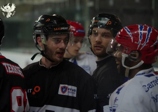 Photo hockey match Bordeaux - Lyon le 01/03/2017