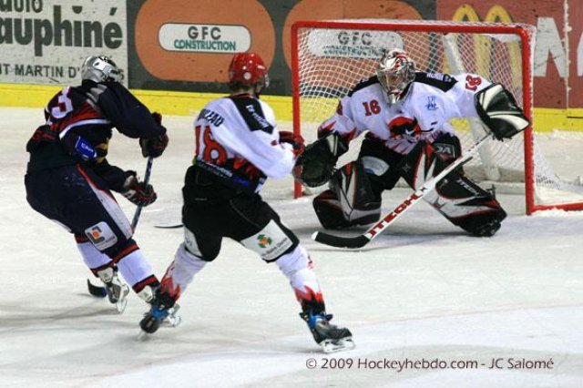 Photo hockey match Grenoble  - Neuilly/Marne le 14/02/2009