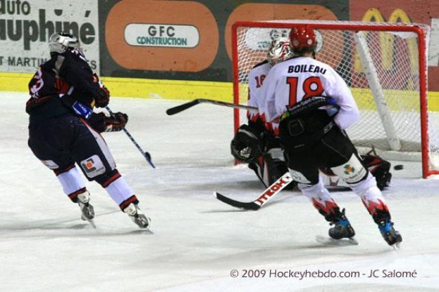 Photo hockey match Grenoble  - Neuilly/Marne le 14/02/2009
