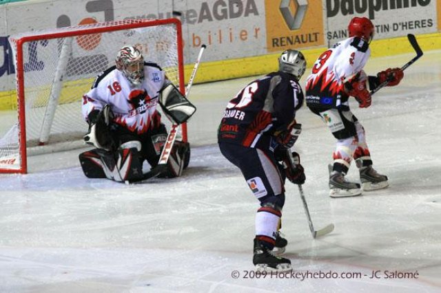 Photo hockey match Grenoble  - Neuilly/Marne le 14/02/2009