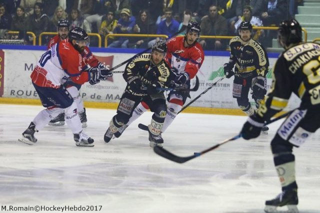 Photo hockey match Rouen - Angers  le 08/03/2017