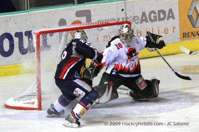 Photo hockey match Grenoble  - Neuilly/Marne le 14/02/2009