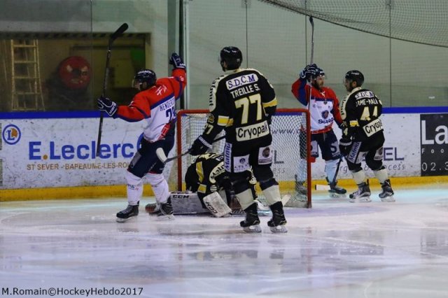 Photo hockey match Rouen - Angers  le 08/03/2017