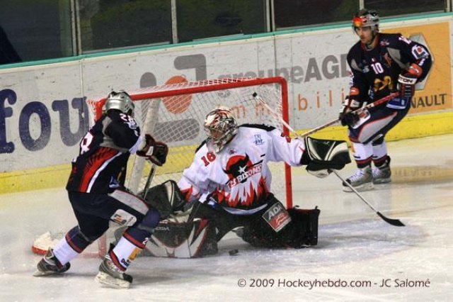 Photo hockey match Grenoble  - Neuilly/Marne le 14/02/2009