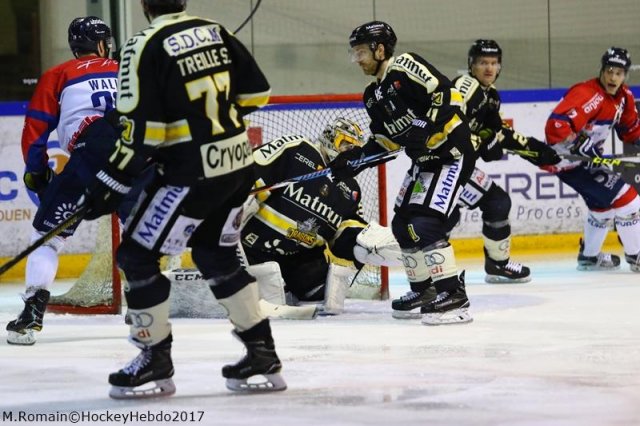 Photo hockey match Rouen - Angers  le 08/03/2017