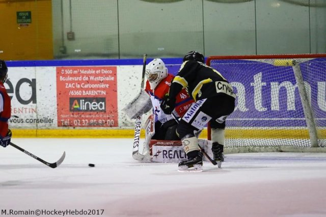 Photo hockey match Rouen - Angers  le 08/03/2017