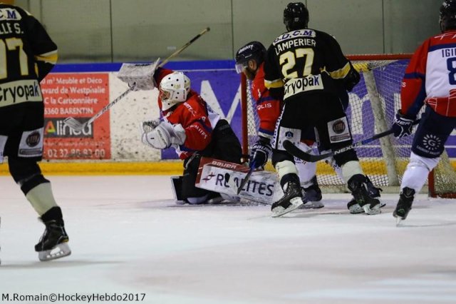 Photo hockey match Rouen - Angers  le 08/03/2017
