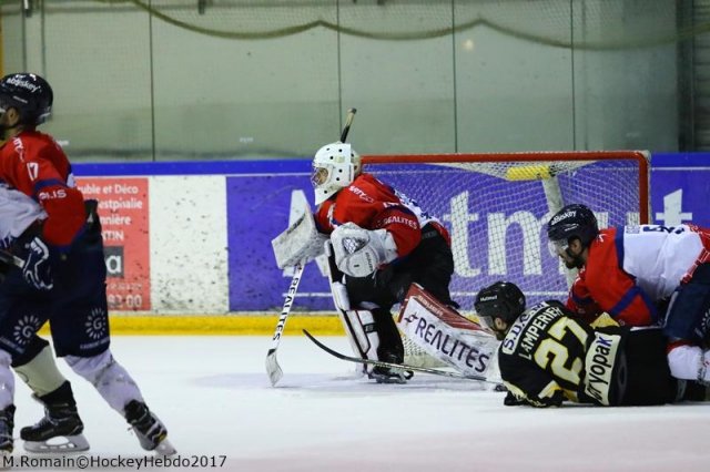 Photo hockey match Rouen - Angers  le 08/03/2017