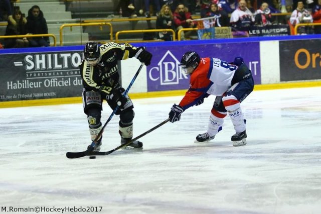 Photo hockey match Rouen - Angers  le 08/03/2017