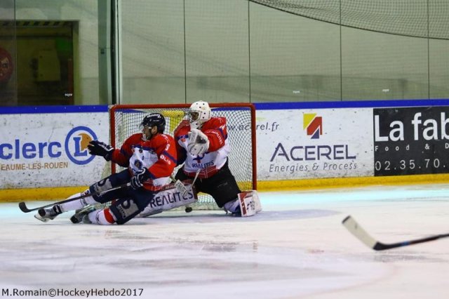 Photo hockey match Rouen - Angers  le 08/03/2017