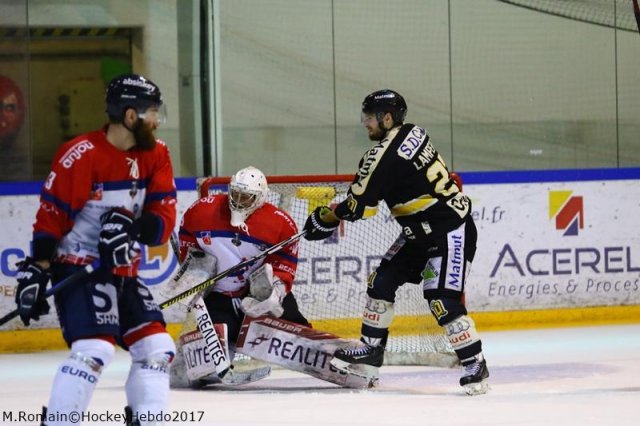 Photo hockey match Rouen - Angers  le 08/03/2017
