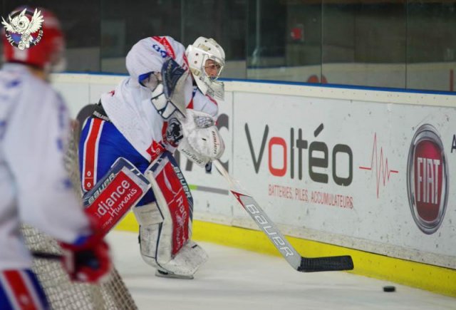 Photo hockey match Bordeaux - Lyon le 08/03/2017