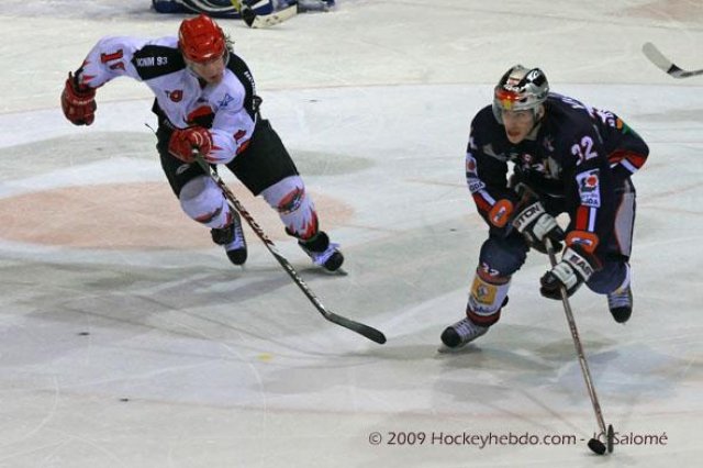 Photo hockey match Grenoble  - Neuilly/Marne le 14/02/2009