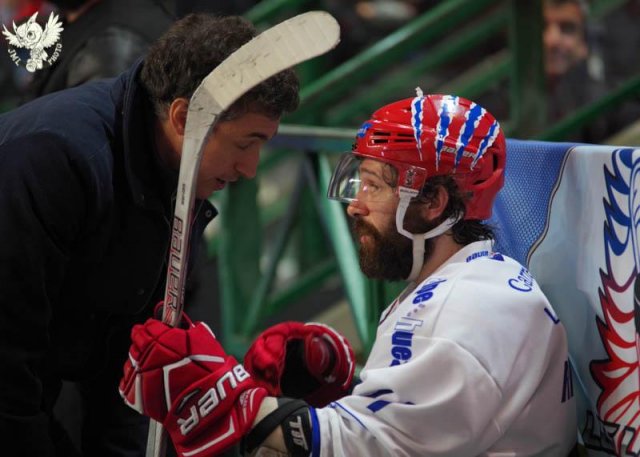 Photo hockey match Bordeaux - Lyon le 08/03/2017