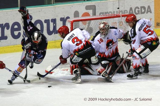 Photo hockey match Grenoble  - Neuilly/Marne le 14/02/2009