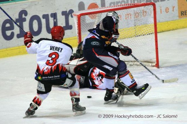 Photo hockey match Grenoble  - Neuilly/Marne le 14/02/2009