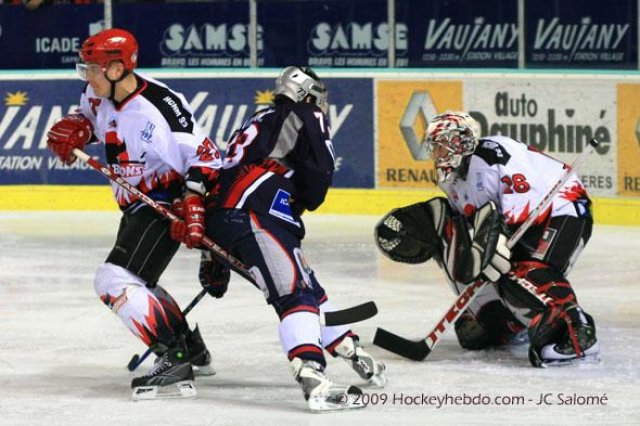 Photo hockey match Grenoble  - Neuilly/Marne le 14/02/2009
