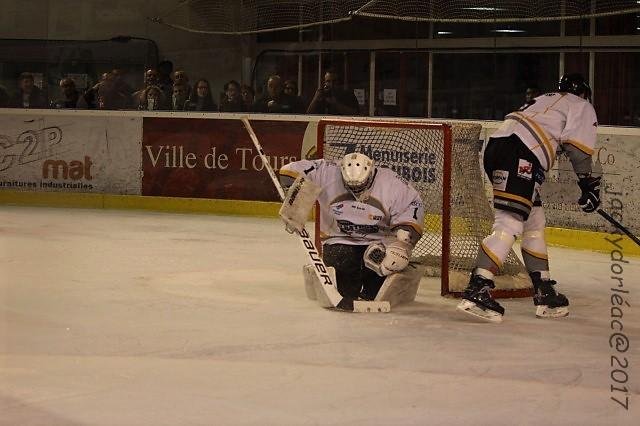 Photo hockey match Tours  - Brest  le 11/03/2017