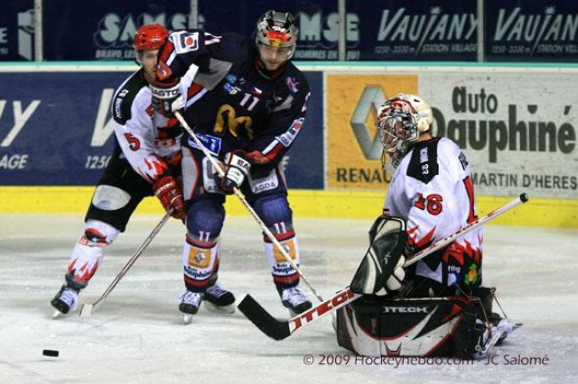 Photo hockey match Grenoble  - Neuilly/Marne le 14/02/2009