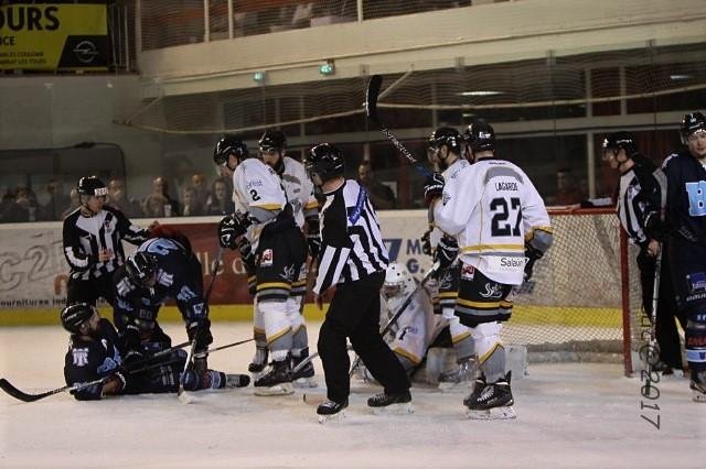 Photo hockey match Tours  - Brest  le 11/03/2017