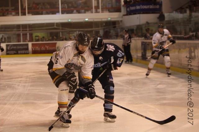 Photo hockey match Tours  - Brest  le 11/03/2017