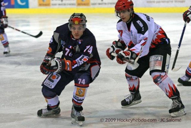 Photo hockey match Grenoble  - Neuilly/Marne le 14/02/2009