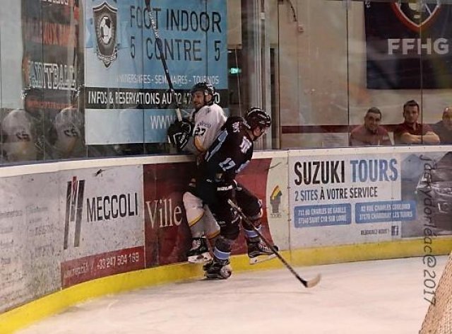 Photo hockey match Tours  - Brest  le 11/03/2017