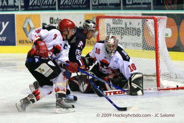 Photo hockey match Grenoble  - Neuilly/Marne le 14/02/2009
