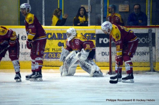 Photo hockey match Dijon  - Strasbourg  le 14/03/2017