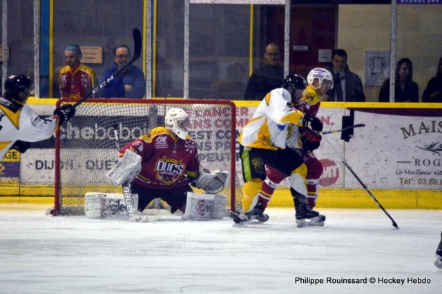 Photo hockey match Dijon  - Strasbourg  le 14/03/2017