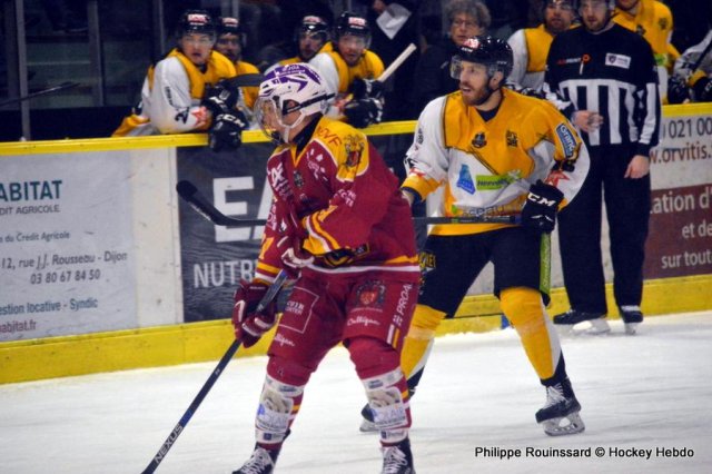 Photo hockey match Dijon  - Strasbourg  le 14/03/2017