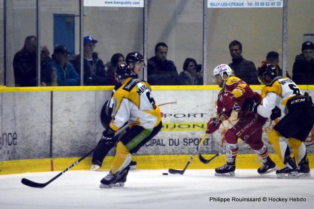 Photo hockey match Dijon  - Strasbourg  le 14/03/2017