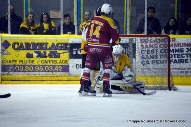 Photo hockey match Dijon  - Strasbourg  le 14/03/2017