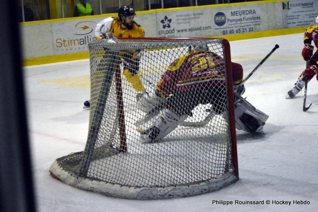 Photo hockey match Dijon  - Strasbourg  le 14/03/2017