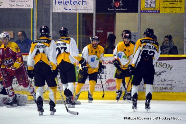 Photo hockey match Dijon  - Strasbourg  le 14/03/2017