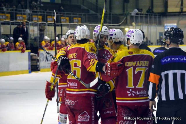 Photo hockey match Dijon  - Strasbourg  le 14/03/2017