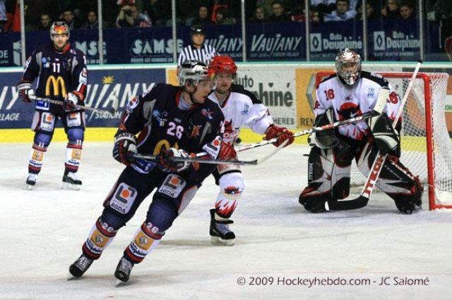 Photo hockey match Grenoble  - Neuilly/Marne le 14/02/2009