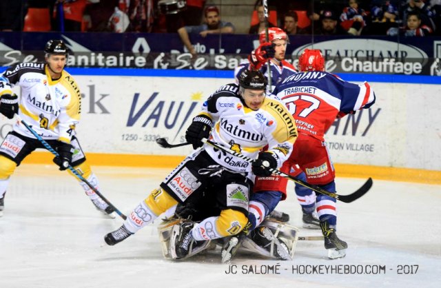 Photo hockey match Grenoble  - Rouen le 15/03/2017