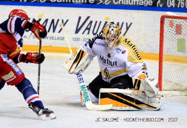 Photo hockey match Grenoble  - Rouen le 15/03/2017
