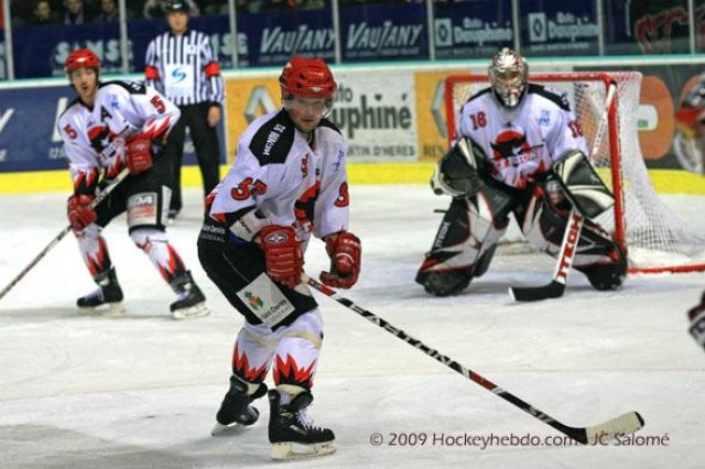 Photo hockey match Grenoble  - Neuilly/Marne le 14/02/2009