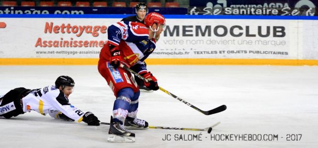 Photo hockey match Grenoble  - Rouen le 15/03/2017