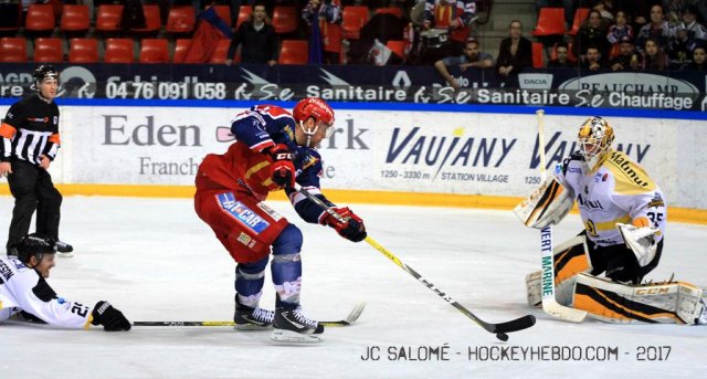 Photo hockey match Grenoble  - Rouen le 15/03/2017