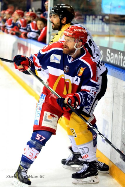 Photo hockey match Grenoble  - Rouen le 14/03/2017