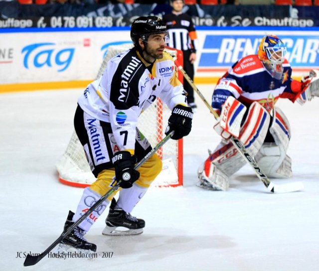 Photo hockey match Grenoble  - Rouen le 14/03/2017