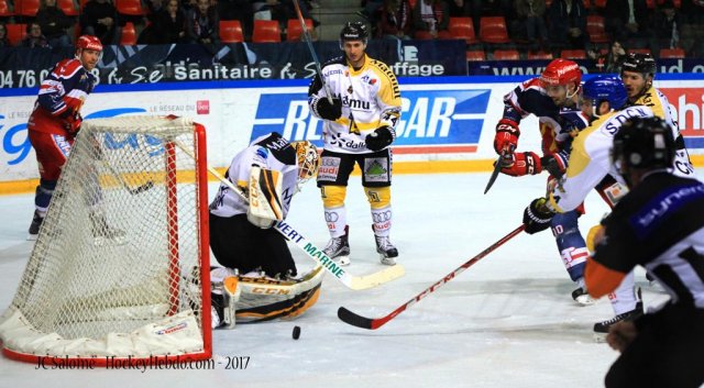 Photo hockey match Grenoble  - Rouen le 14/03/2017