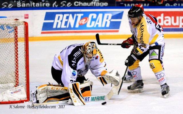 Photo hockey match Grenoble  - Rouen le 14/03/2017