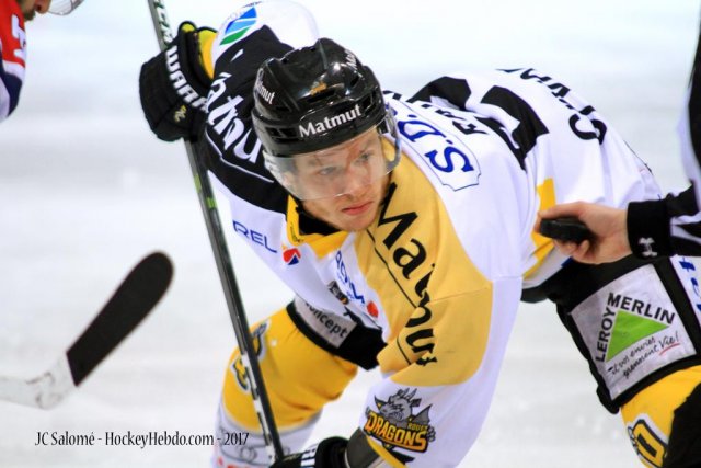 Photo hockey match Grenoble  - Rouen le 14/03/2017