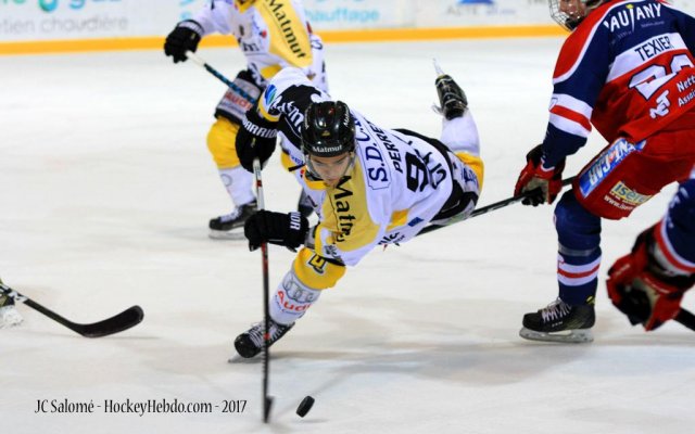 Photo hockey match Grenoble  - Rouen le 14/03/2017