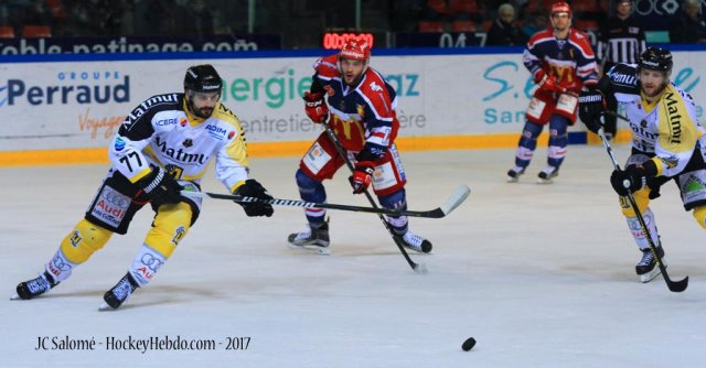 Photo hockey match Grenoble  - Rouen le 14/03/2017